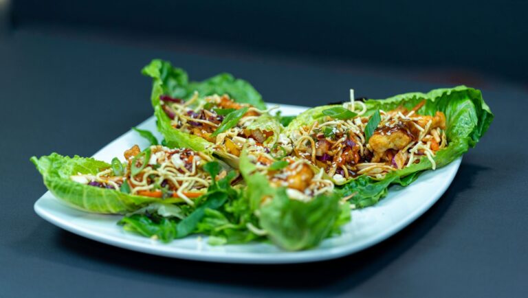 Chicken Lettuce wrap Edmonton food